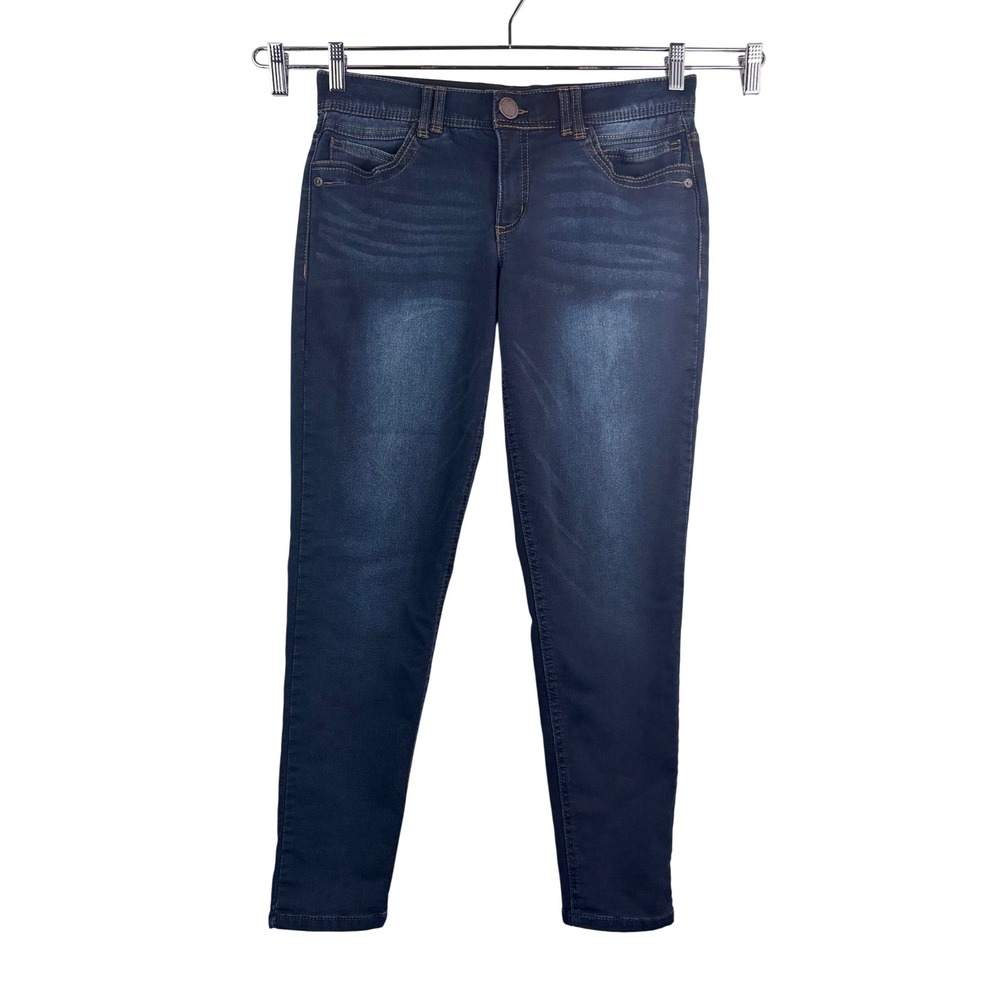 Democracy Ab Solution Freedom Ankle Skinny Jeans dark‎ wash scandi Y2K sz 8